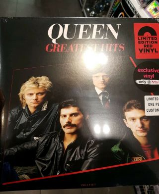 Queen - Greatest Hits - Double Red Vinyl Album - Hmv Exclusive 2000 World Wide
