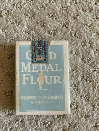 GOLD MEDAL FLOUR WASHBURN CROSBY CO.  MINNEAPOLIS ANTIQUE PLAYING CARDS 2