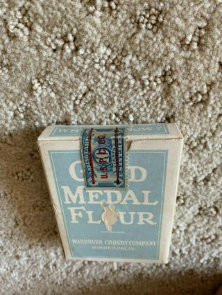 GOLD MEDAL FLOUR WASHBURN CROSBY CO.  MINNEAPOLIS ANTIQUE PLAYING CARDS 4