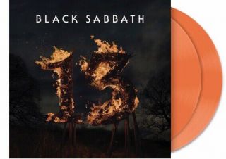 Black Sabbath Hmv Limited Edition Orange Flame Vinyl 1000 Copies