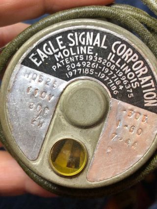 Vintage Nib Eagle Signal Corp.  110v 60c Clock Motor Model Hq525