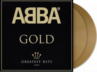 Abba Gold Greatest Hits Hmv Limited Gold Vinyl 1000 Copies