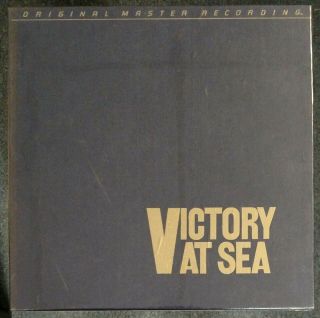 Richard Rodgers Victory At Sea 1984 Usa 3 Lp Box Set Mfsl Factory