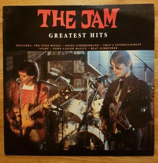 The Jam - Greatest Hits - Best Of - Rare 1991 1st Press Vinyl Lp Polydor Uk