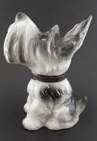 Scottish Terrier Scotty Dog Puppy Occupied Japan Ceramic Vintage EUC 2