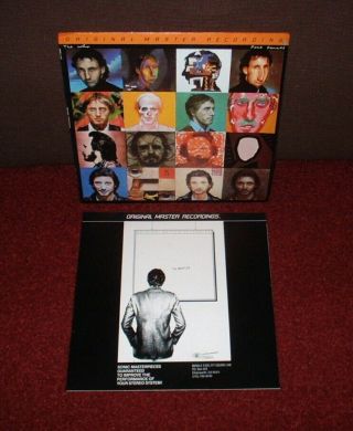 The Who Face Dances Lp 1981 Mfsl 1st Press,  Insert Audiophile