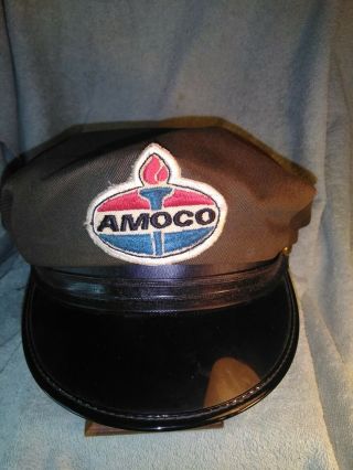 Amoco Oil Service Gas Station Attendant Cap