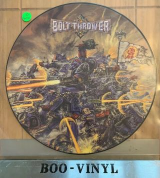 Bolt Thrower Realm Of Chaos - Picture Disc Rare Record Nr Con