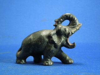 Vintage Figural Cast Iron Walking Elephant Republican Bottle Opener