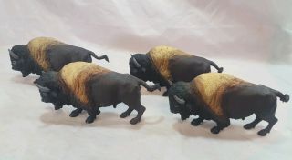 (4) 2007 Safari Limited Ltd.  Bison 1210 Figure 5.  5 " American Buffalo Herd