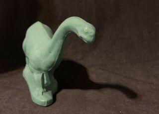 Sinclair Dinoland Brontosaurus Wax Plastic Mold - a - Rama 60s 70s Souvenir Toy 5