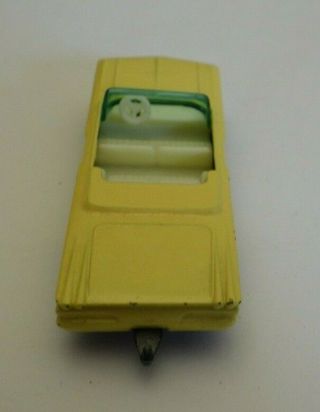 Matchbox Lesney Yellow Pontiac Convertible 39 CN 4