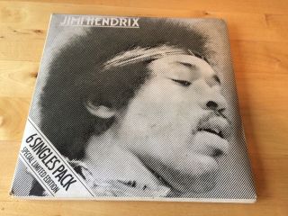 Jimi Hendrix - 6 Singles Pack Special Limited Edition 7” Vinyl Records Box Set