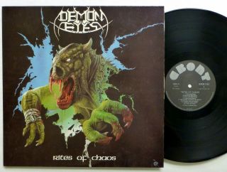 Demon Eyes Rites Of Chaos Lp 1984 France Press - Heavy Metal Rp13