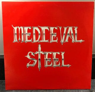 Medieval Steel: (self titled) LP Vinyl Record RARE Private Press Memphis Heavy M 4