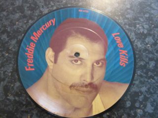 Freddie Mercury Love Kills Picture Disc