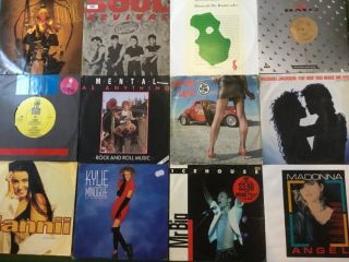 Classic And Rare ‘80’s 12” Bulk Vinyl X12 - Madonna Jackson Pet Shop Boys Minogue