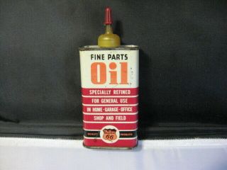 Vintage Phillips 66 Oil Can Handy Oiler 4 Oz