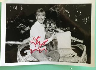 Doris Day Signed / Inscribed Photo 7”x5” Pillow Talk The Man Who Knew Too Much