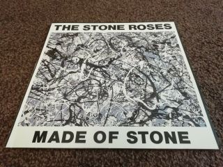 The Stone Roses ‎– Made Of Stone 12 " Silvertone Ore T 2 -