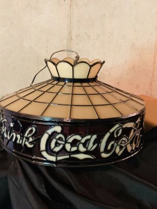 Vintage Cocoa - Cola Hanging Lamp.