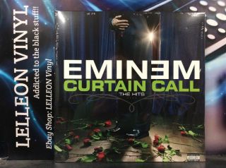 Eminem Curtain Call The Hits Double Lp Album Vinyl Rap Hip Hop & 00 