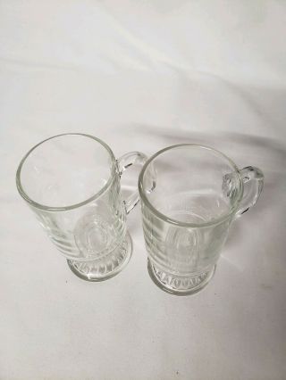 Jameson Irish Whiskey Coffee Glasses Mugs Set of 2 Rare 4