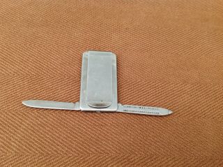 Vintage John Deere Colonial Pocket Knife Money Clip 6
