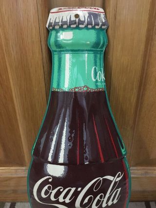 Coca Cola Advertising Thermometer Made in the USA Robertson Coke Country Decor 2