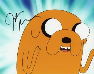 John Dimaggio As Jake In Adventure Time Signed 8x10 Photo