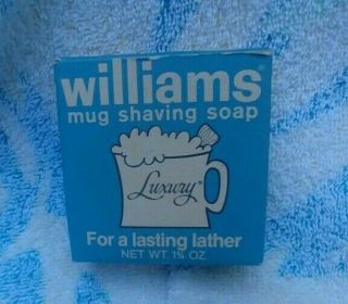Williams Mug Shaving Soap Box