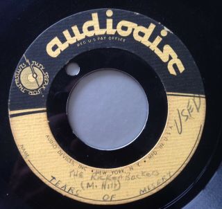 Rickenbackers Unknown Garage Teen Rock Acetate Audio - Disc Canada? 45 - Listen
