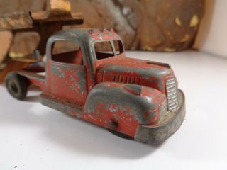 Tootsie Toy 1950 Vintage Die - Cast And Pressed Steel Car Carrier 5 - 64 - 15