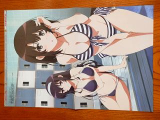 Pd - 257 Saekano / The Idolmaster :2 - Sided Poster Anime Manga Japan