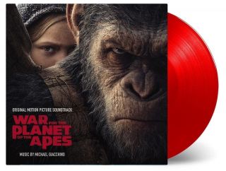 Michael Giacchino War For The Planet Of The Apes Soundtrack 180g Red Vinyl 2x Lp