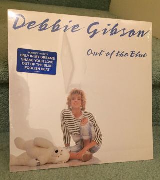 Debbie Gibson Out Of The Blue 1987 Lp Us Pressing With Hype Sticker