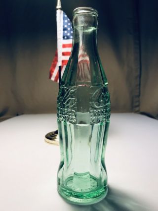 PONCA CITY OKLA (Oklahoma) Patent 1923 Coca Cola Hobbleskirt Soda Coke Bottle 3