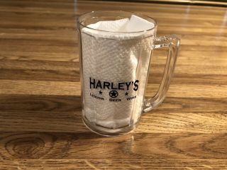 Vintage Mini Beer Mug Shot Glass Plastic Harley 