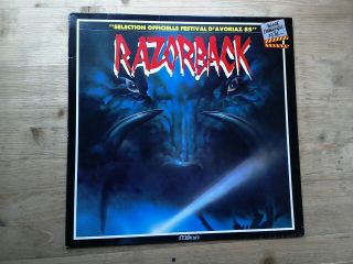 Razorback Film Soundtrack Ost Ex Vinyl Record Milan A265 France