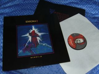 Enigma - Mcmxc A.  D - Rare Vinyl Lp Album 1990 (sadness)