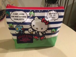 Hello Kitty Cosmetic Makeup Bag Pouch Japan