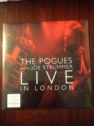 Pogues - Live In London - 2lp Red Vinyl Unplayed 2014 Rsd