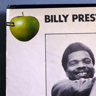 BILLY PRESTON ON BEATLES ' LABEL w/ERIC CLAPTON ULTRA - RARE ORIG ' 69 WITHDRAWN LP 4