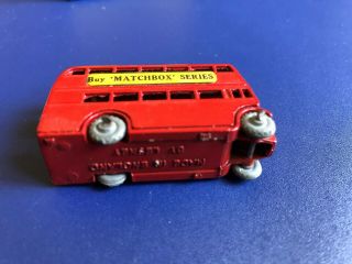 Vintage Moko Lesney Matchbox Series No 5 Double Decker London Bus w Box 5