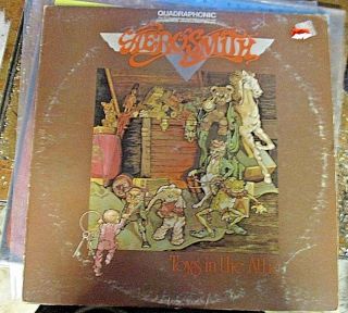 Aerosmith Toys In The Attic Quadraphonic Vinyl