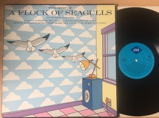 A Flock Of Seagulls - The Best Of - Rare 1st Uk Press Hip41 Vinyl Lp