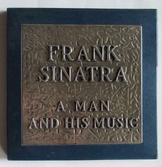 1965 Sinatra A Man And His Music 2 Vinyl Record Signed Ed 637 Anthology Reprise