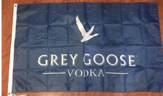 Grey Goose Vodka Logo 3x5 Garage Wall Banner Flag Man Cave Bar Decor