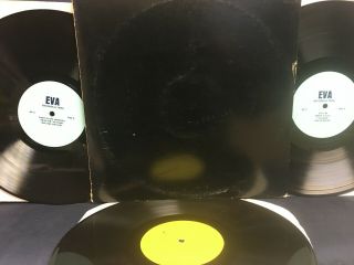 THE BEATLES - The Black Album - Eva Label (3 LP ' S/POSTER) 2