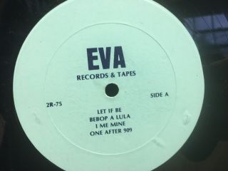 THE BEATLES - The Black Album - Eva Label (3 LP ' S/POSTER) 8